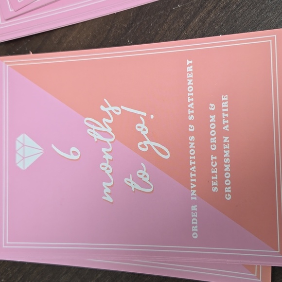 Wedding Countdown Card To-Do List Set - Picture 4 of 8